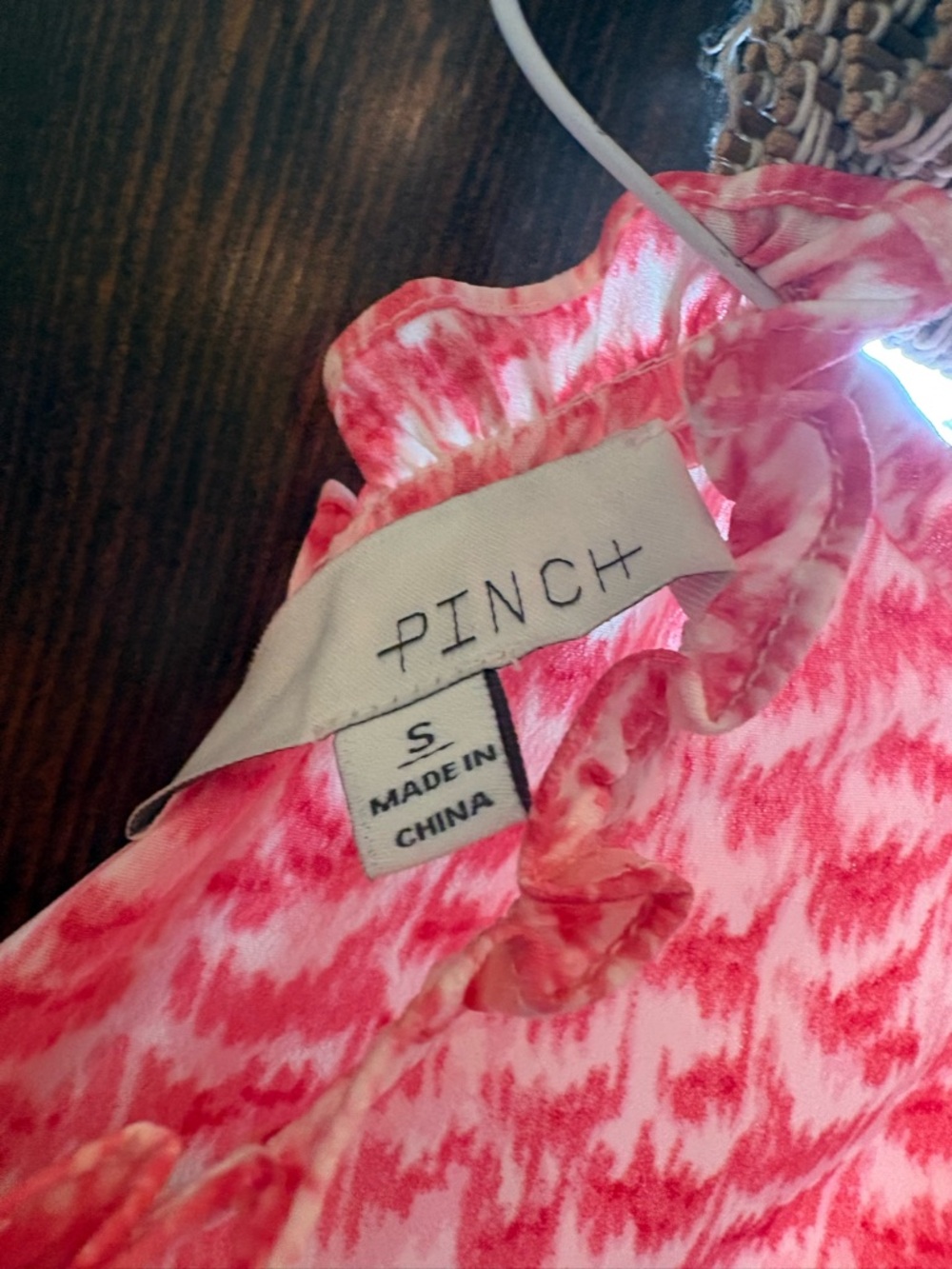 Pinch Pink Patterned Mini Dress - Picture 2 of 3